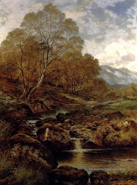 Le courant des collines du Pays de Galles Benjamin Williams Leader Peinture à l'huile